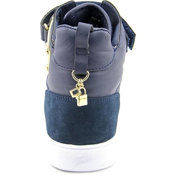 Madden Girl Adorree Lock + Key High-Top Sneaker - Picture 2 of 11